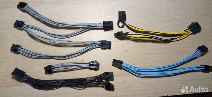 Переходники и разветвители для видеокарт pci-e