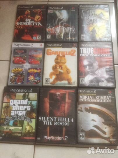 Диски для sony playstation 2