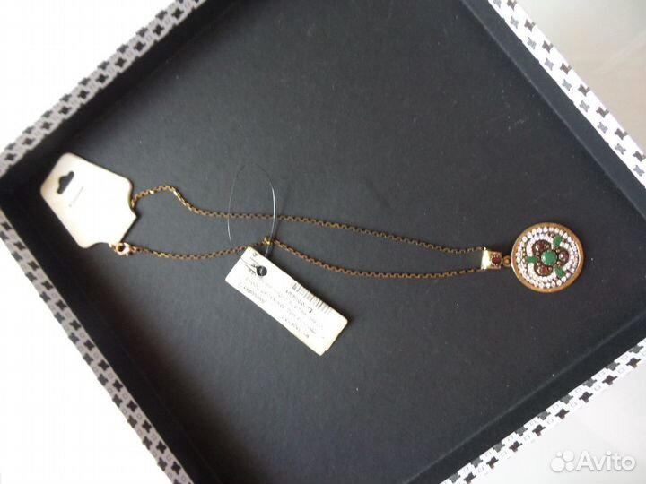 Eurobijoux стильная цепочка с кулоном