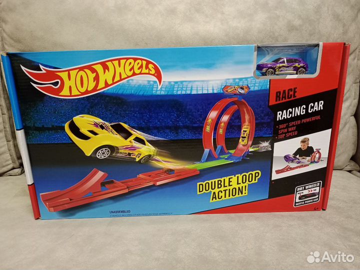 Hot Wheel трек двойная петля