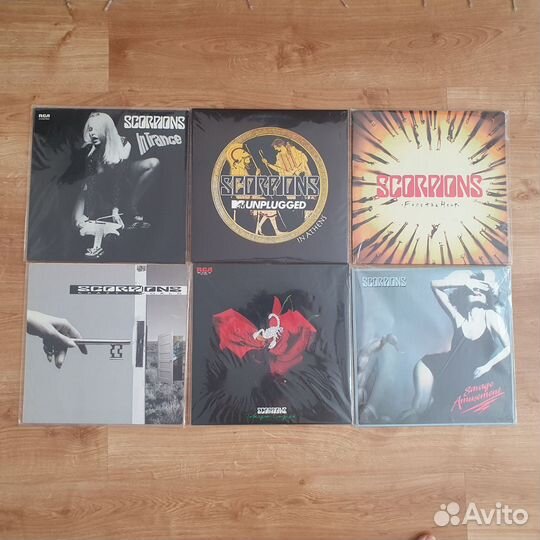 Scorpions - коллекция виниловых пластинок