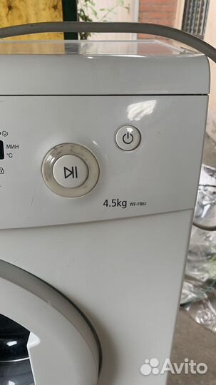 Стиральная машина samsung WF-F861 4,5 кг