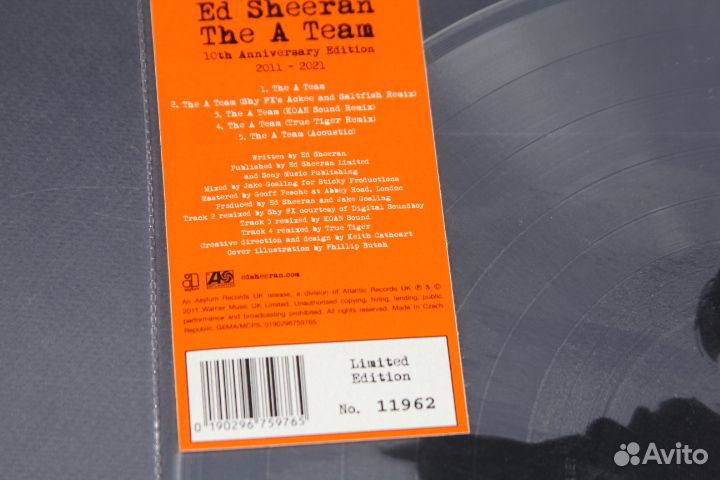 Ed Sheeran -The A Team - Lp 2021