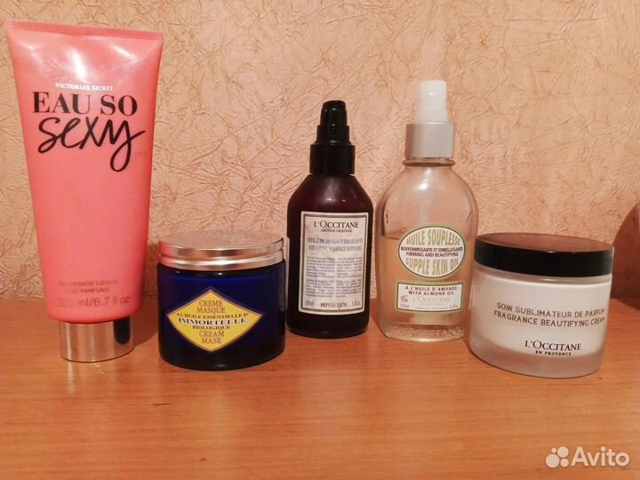 Косметика L'Occitane. Victoria's Secret, винтаж. л