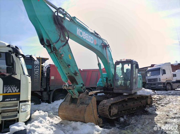 Гусеничный экскаватор Kobelco SK210LC-10, 2021