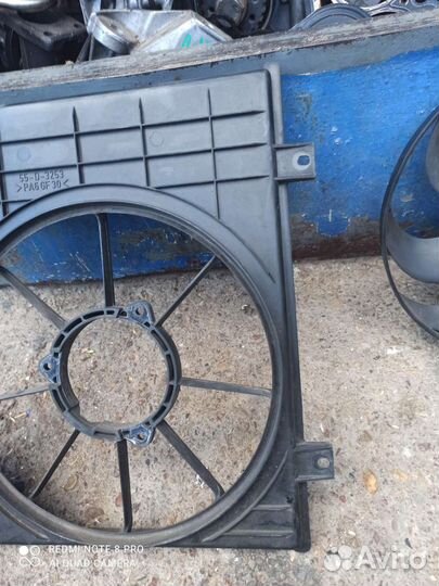 Гольф 4 Октавия А4 Диффузор 1J0 121 207T