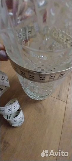 Бутылка хрустальная СССР