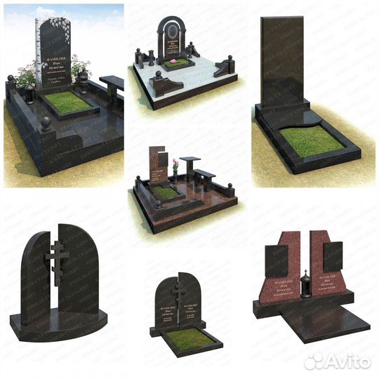 Памятники на могилу из гранита