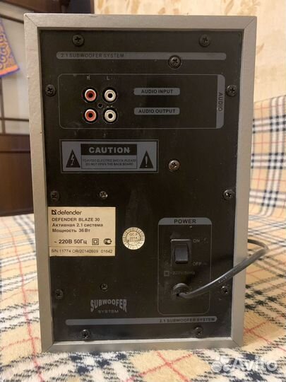 Колонки 2.1 Defender Blaze 30