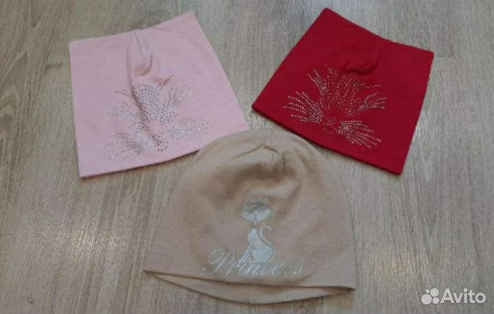 Новые шапочки для девочки Trango р.53-55