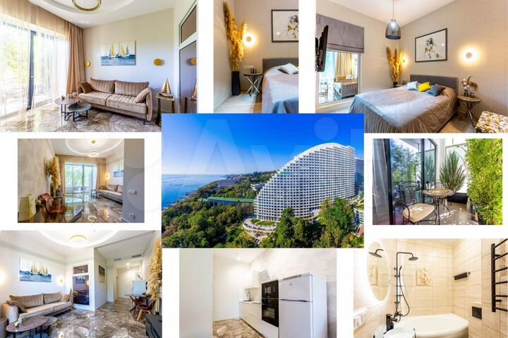 2-к. квартира, 61 м², 1/30 эт.