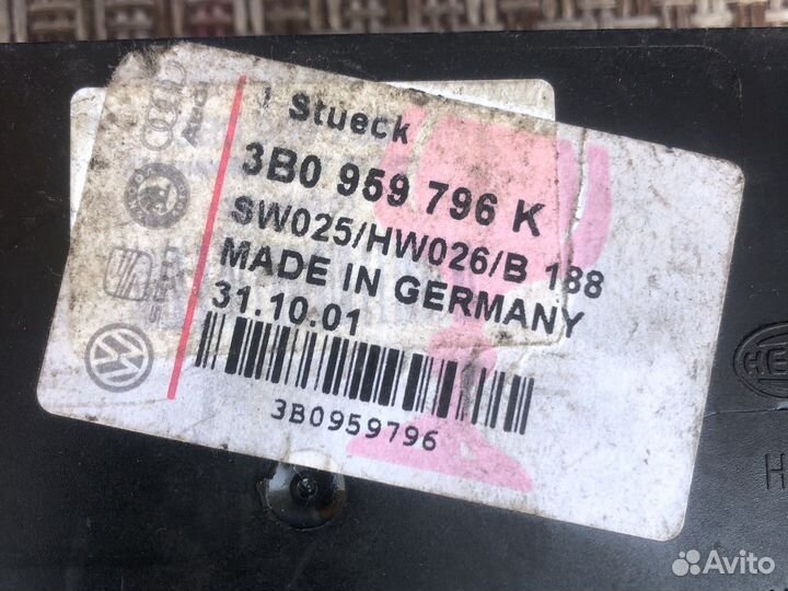 Блок комфорта volkswagen passat b5