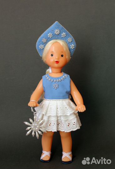 Кукла СССР. Юлька-Снежинка