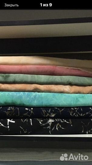 Ткани шелк, шифон