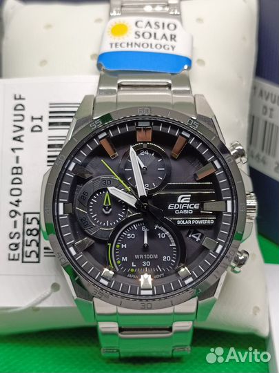 Часы Casio Edifice EQS-940DB-1avudf (Tough Solar)
