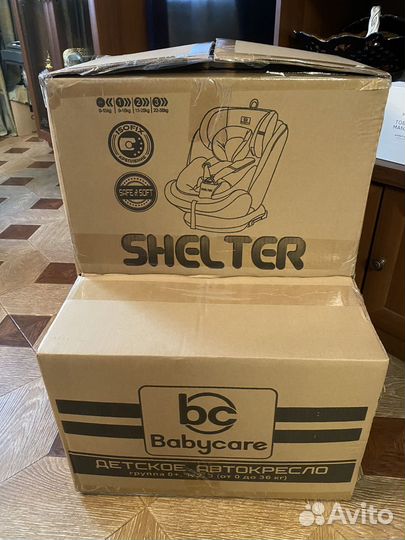 Автокресло десткое babycare shelter