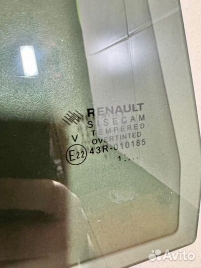Стекло заднее правое Renault Duster 2 2021