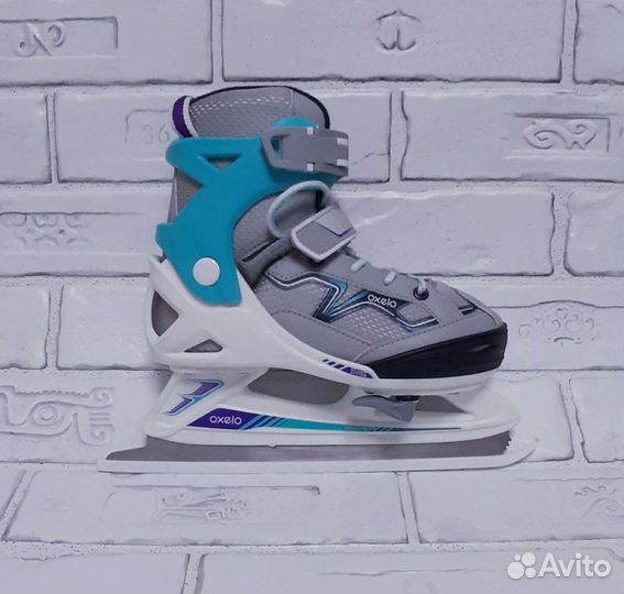 Коньки ледовые 32-35 размер