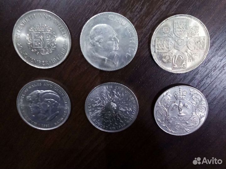 Монеты Британского содружества, кроны