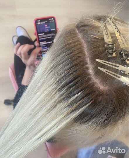 Биопротеиновые волосы наращивание