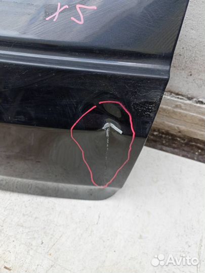 Дверь багажника нижняя бмв
