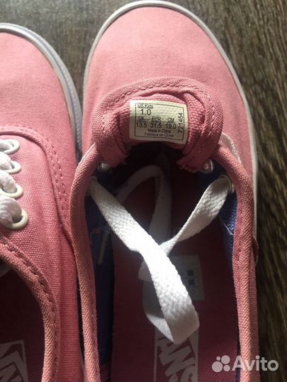 Кеды Vans детские