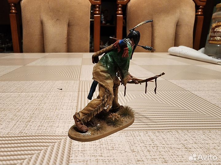 Оловянная миниатюра. Дикий запад