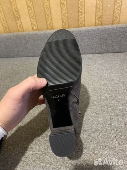 Ботильоны зимние