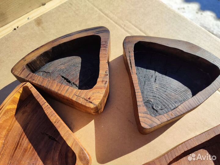 Подсвечник из карагача / менажница