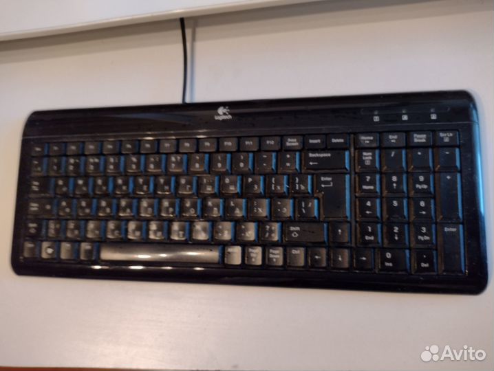 Клавиатура logitech ultra-flat keyboard