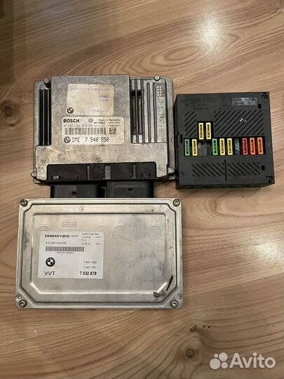 Эбу с проводкой на bmw x5 e53 n62b44 4.4 рест