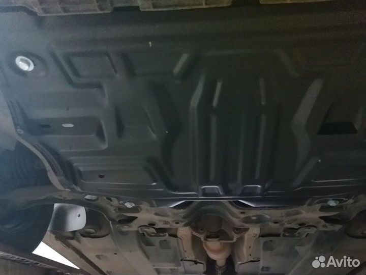 Защита картера двигателя и кпп Skoda Rapid, 2012-2