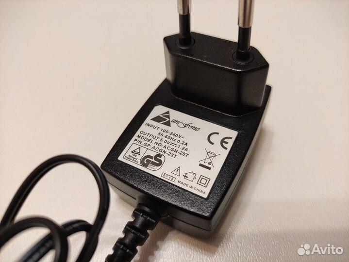 Блок питания, адаптер 5V 1.2A