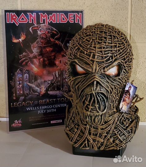Маска Iron Maiden Eddie The Wicker Man