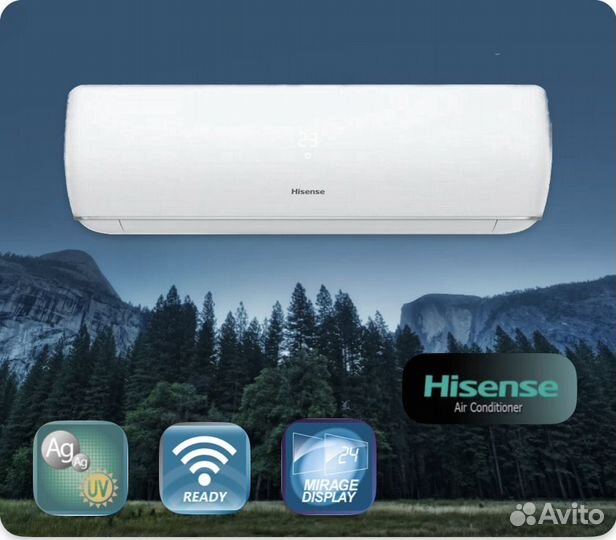 Кондиционер Hisense с гарантией