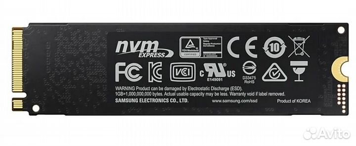 Samsung 970 Evo Plus 500 GB Ssd m2 Nvme 512gb