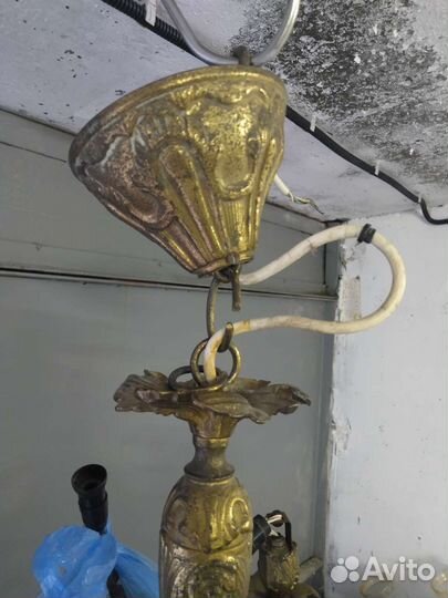 Люстра бронзовая ЗИЛ