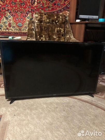 Телевизор samsung SMART tv 43 4k на запчасти