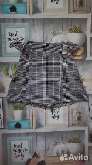 Юбка шорты bershka eur 34 xs
