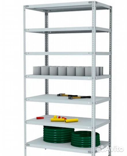 Стеллажи металлические 2000х1000х500