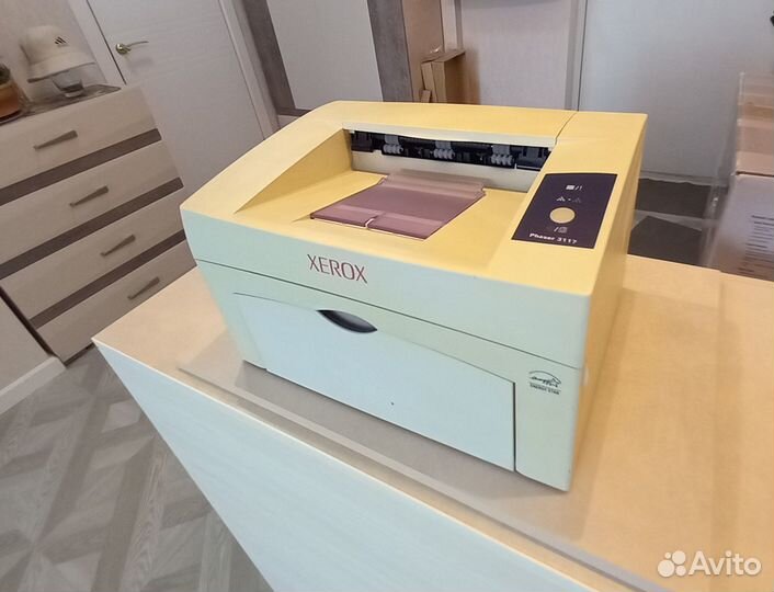 Принтер лазерный Xerox Phaser 3117 + Картридж