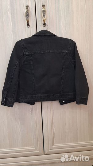 Джинсовая куртка для девочки 110
