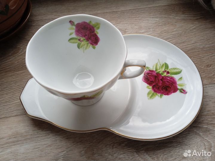 Подарочный набор чашка с блюдцем