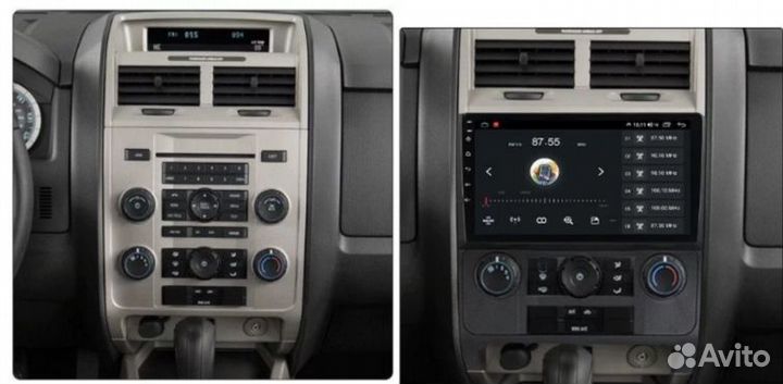 Ford Escape, Mazda Tribute магнитола Android Wi-FI