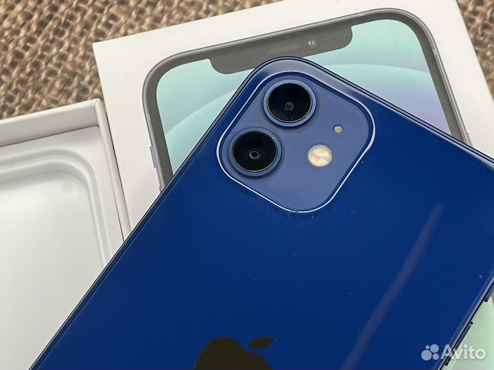 iPhone 12 128 blue новый