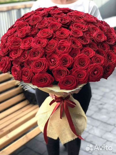 Высокие розы 150 160 170 180 190см доставка Москва