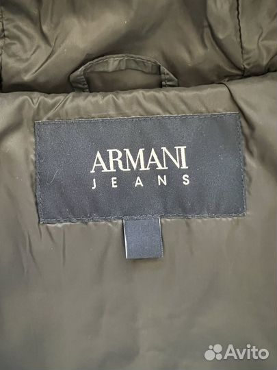 Пуховик женский Armani Jeans