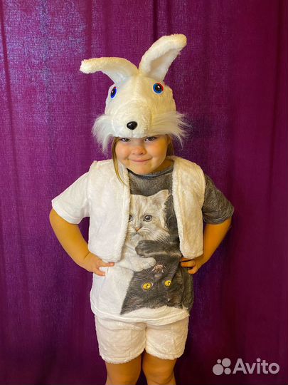 Детский новогодний костюм Заяц Русак