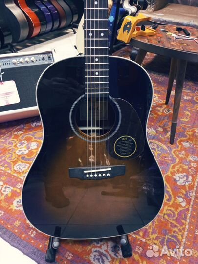 Гитара Cort электро акустическая с массивом