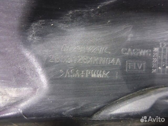 Накладка на фару Haval Dargo с 2022г